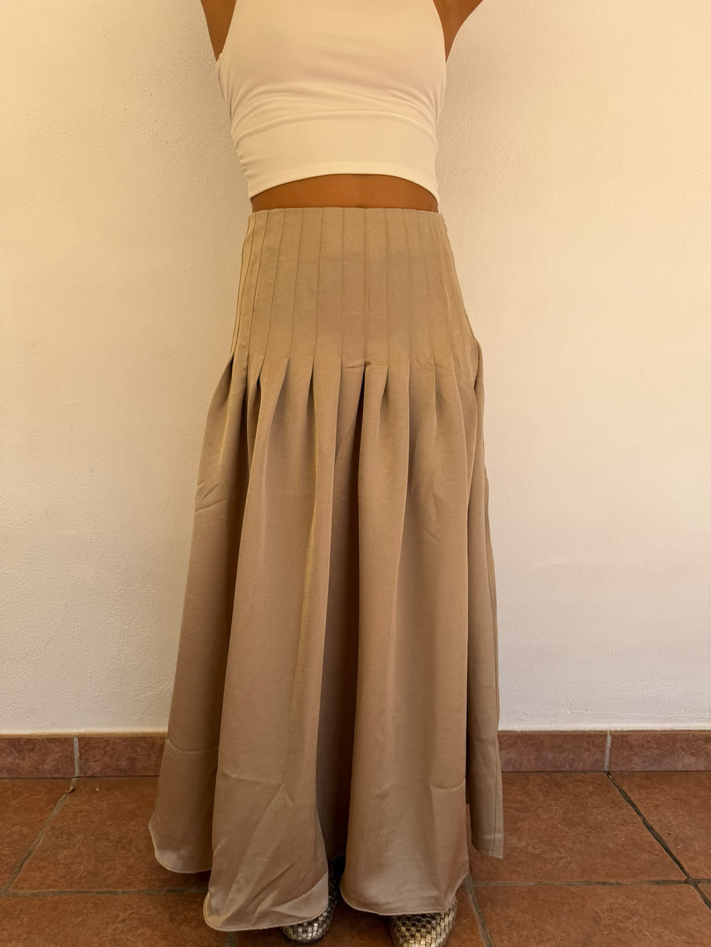 Falda Tierra Clara
