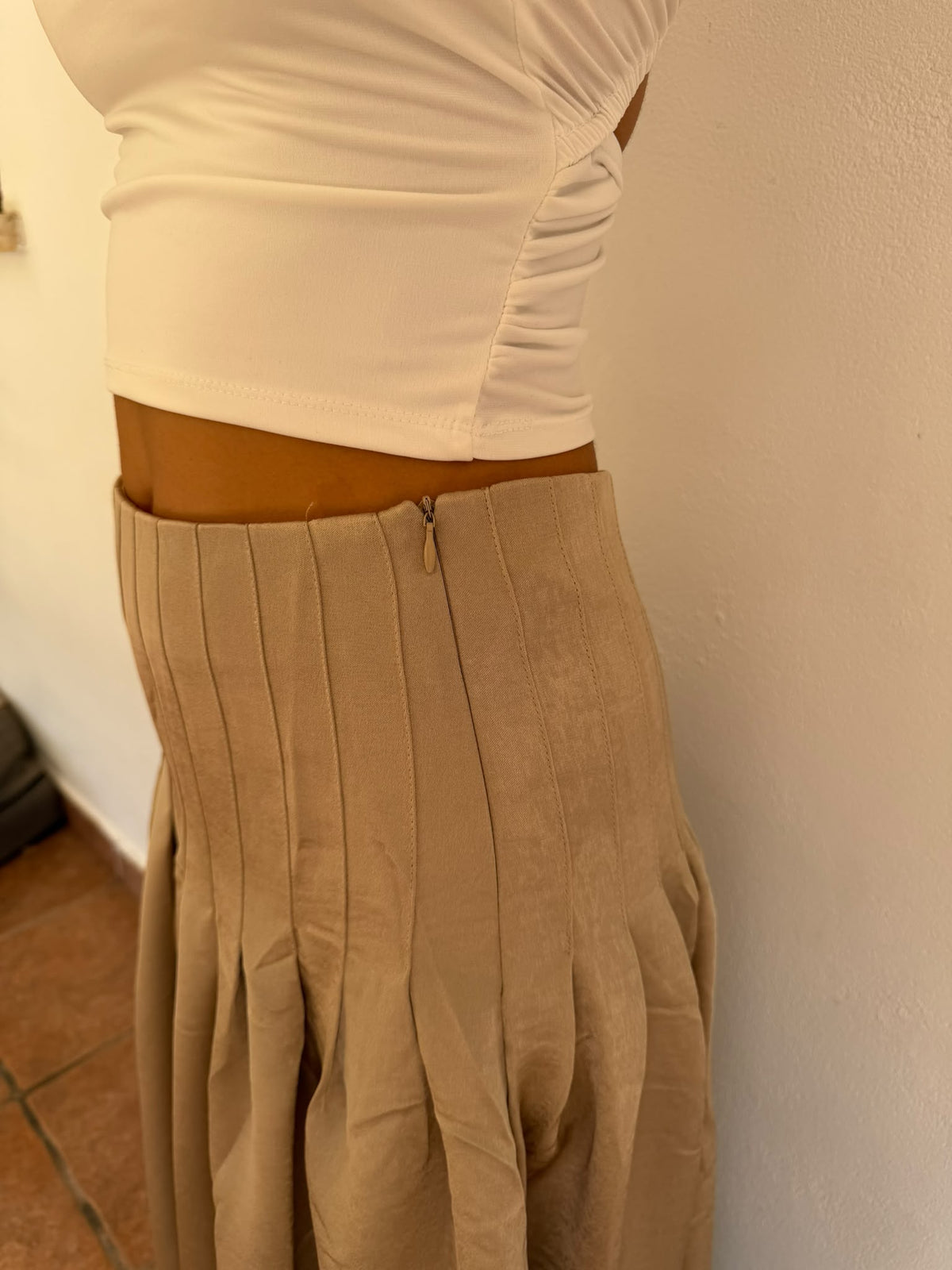 Falda Tierra Clara
