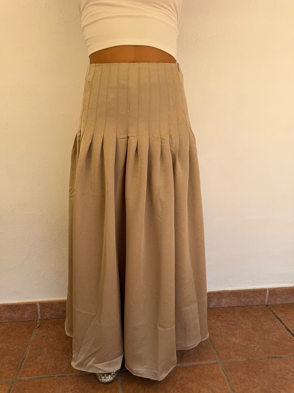 Falda Tierra Clara